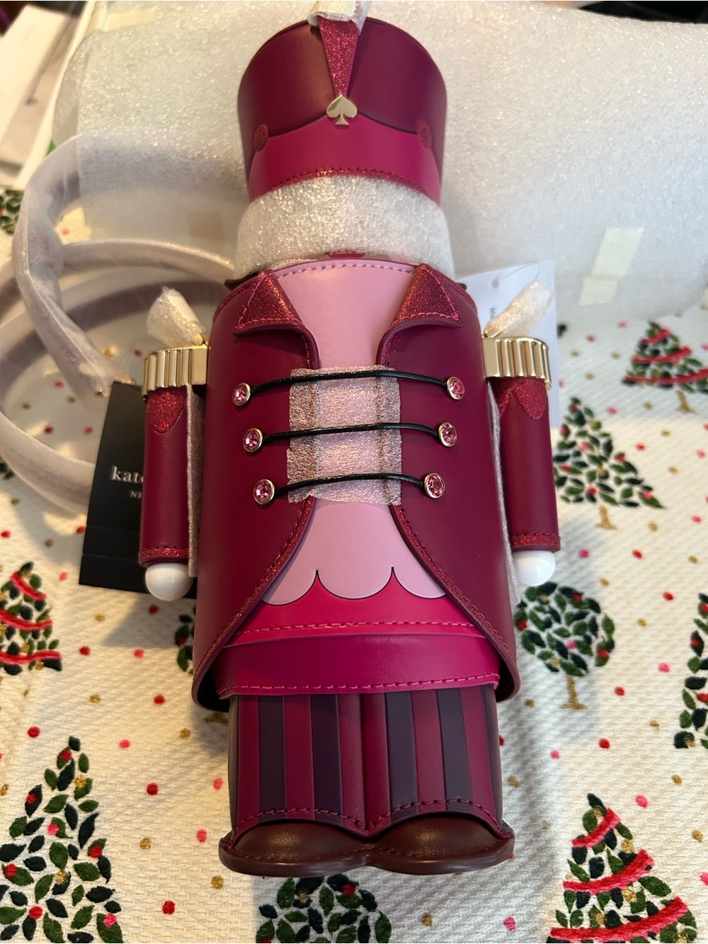 ✨ Kate Spade Oh What Fun 3D Nutcracker 💂 Crossbody Novelty New - Picture 2 of 5